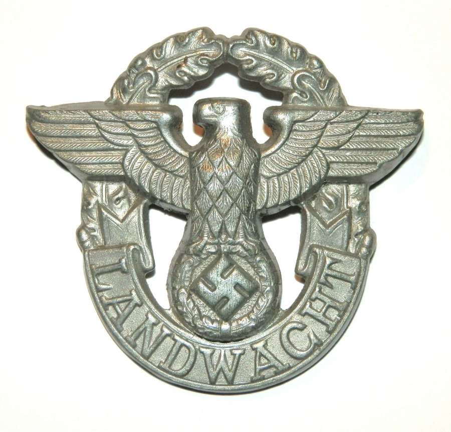 ‘Landwacht’ Auxiliary Police Cap Eagle