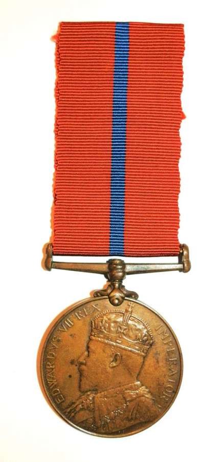 Coronation (Police) Medal 1902. PC R. Potiphar, Met Police.