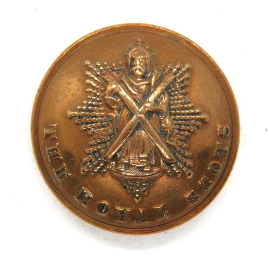 The Royal Scots Officers Button. By Jennens & Co.