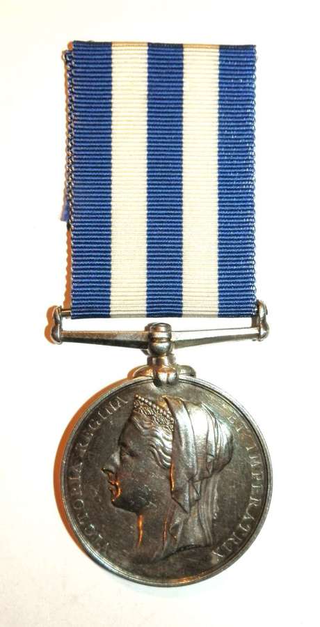 Egypt Medal Able Seaman Henry Nelson, Royal Navy.
