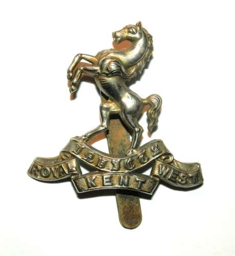 The Queen’s Own Royal West Kent Regiment Cap Badge.
