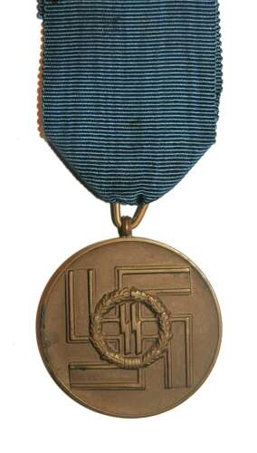 SS Eight Year Long Service Medal. (SS Dienstauszeichnungen).