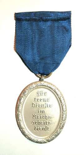 RAD ‘Dienstauszeichnung’ 12 Year Loyal Service Medal.
