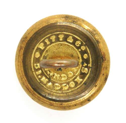 10TH (County Of London) Batt. (The London Regt. Hackney. Button.